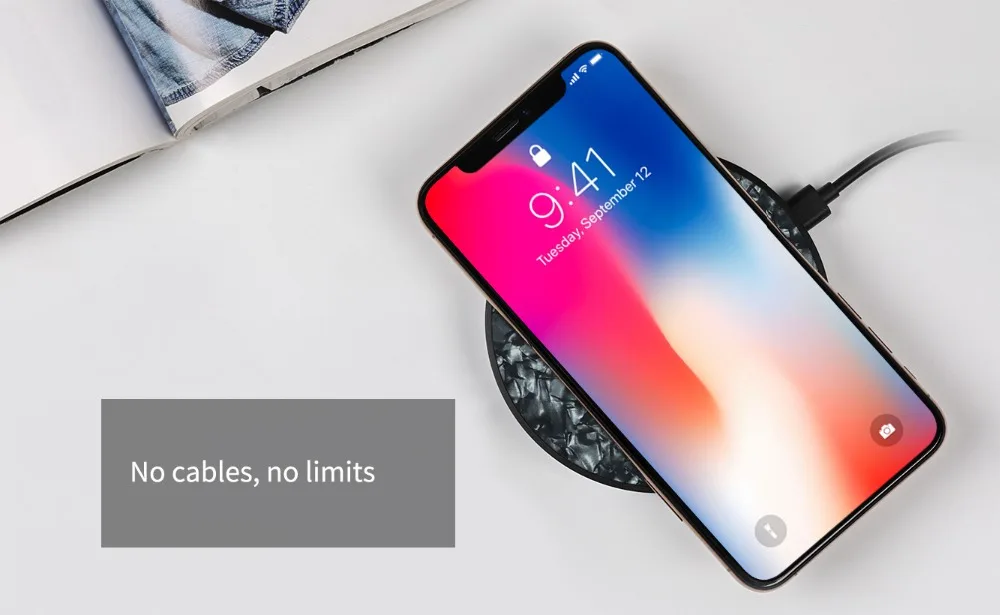 NILLKIN QI Беспроводной зарядный коврик для iPhone XS Max/XS/8/8 Plus samsung S9/Note 8/S8 быстро Зарядное
