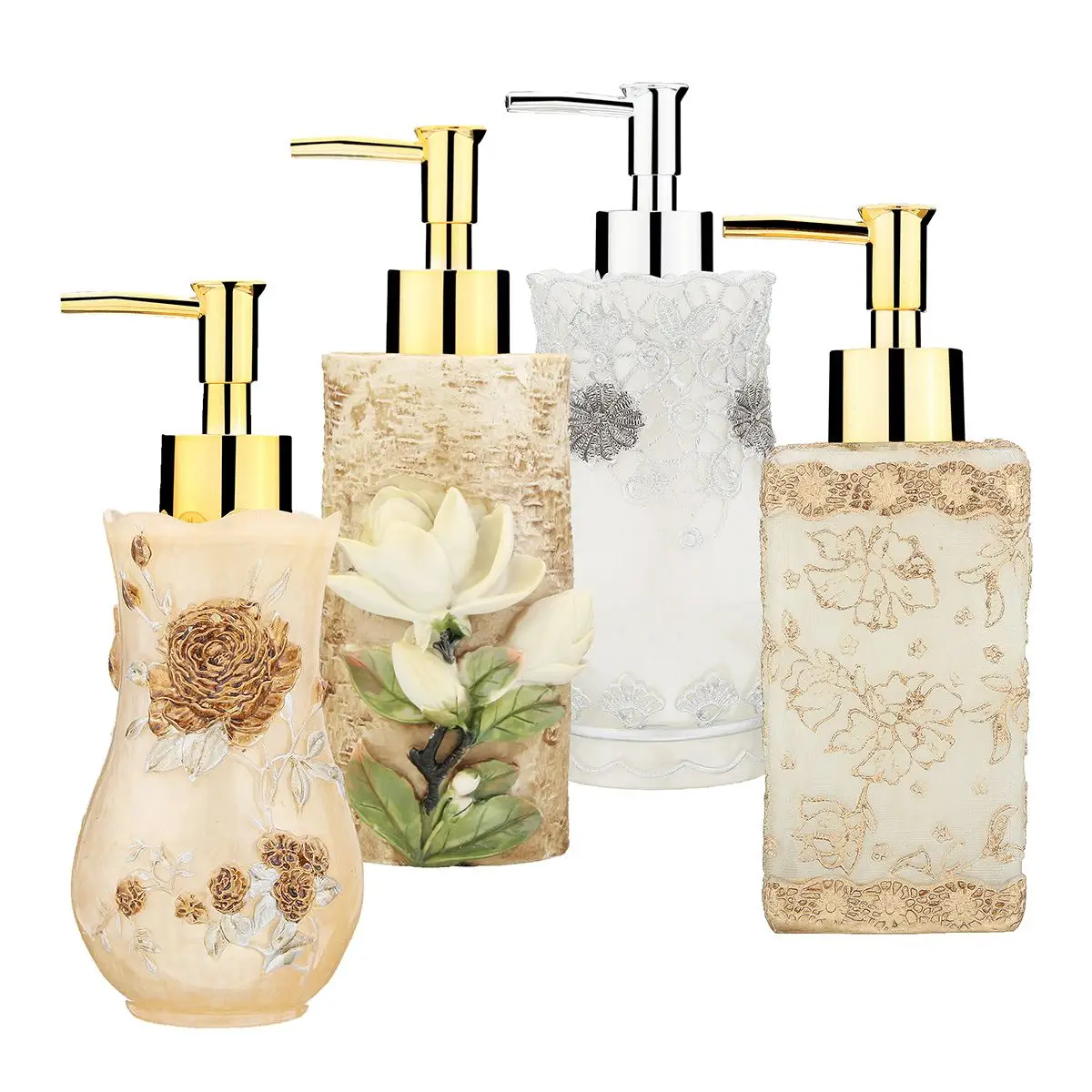 Новый 3D Цветочный контейнер для шампуня и лосьона дома гостиницы|soap dispenser|lotion