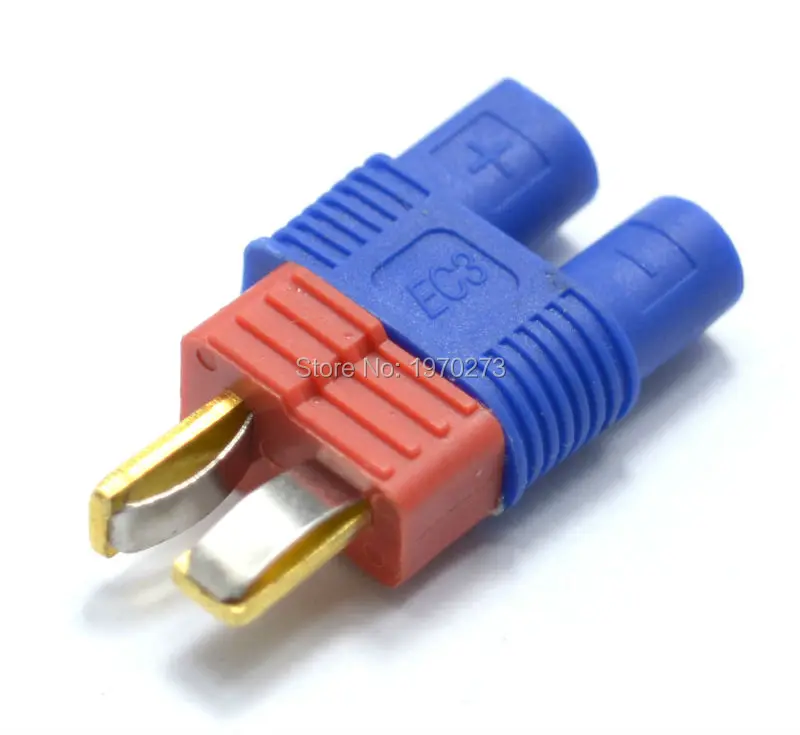 Новый Deans штекер T plug к EC3 гнезду без провода адаптер EC 3 батарея беспроводная|batteries