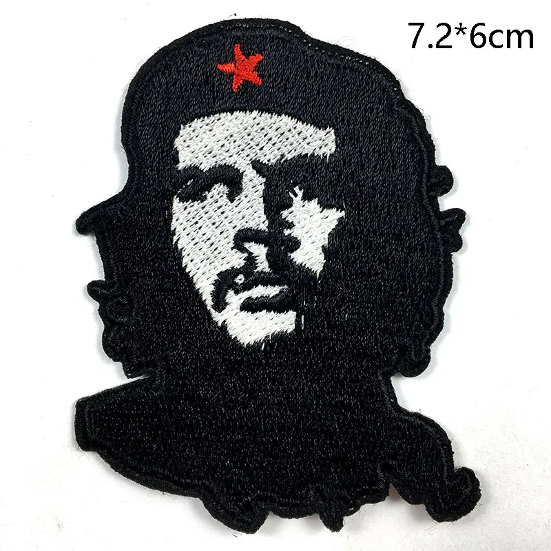 Лидер продаж! Нашивки Che Guevara Hero с вышивкой 80*80 мм|Заплатки| |