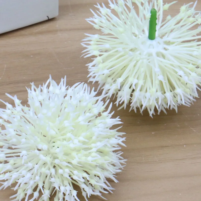 HMEOT 2 pcs plastic artificial Dandelion flower head Simulation plants home decor wedding saint valentine party | Дом и сад