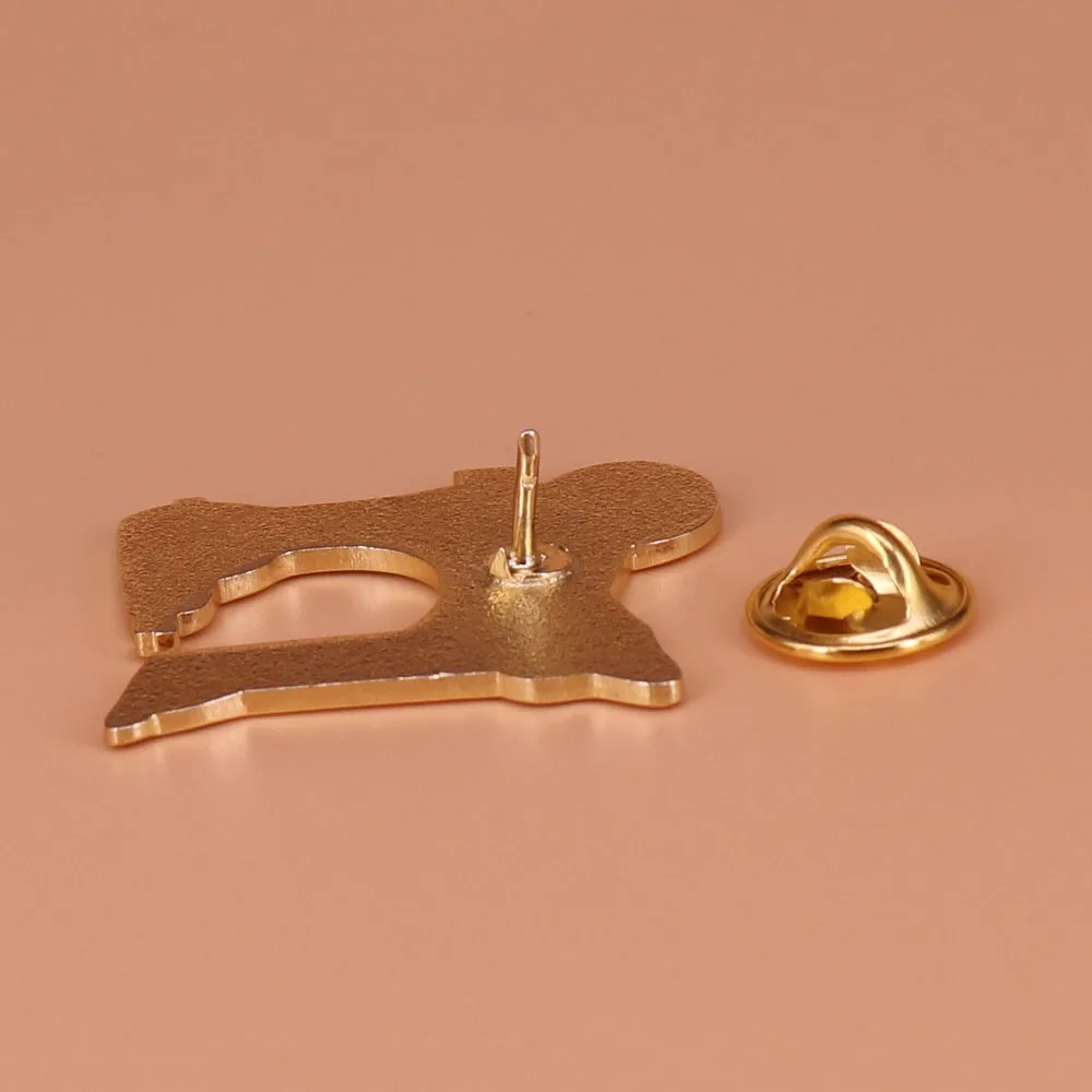 Ретро швейная машина pin производитель брошь ювелирные изделия швеи подарок