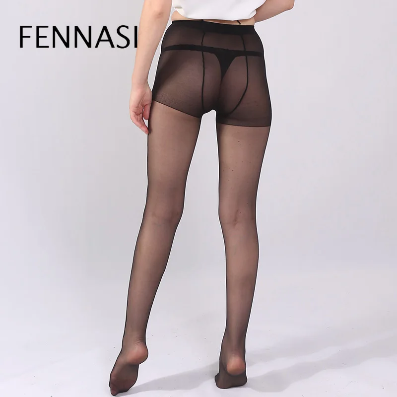 FENNASI Жаккардовые Женские Колготки с рисунком кольца сексуальные колготки