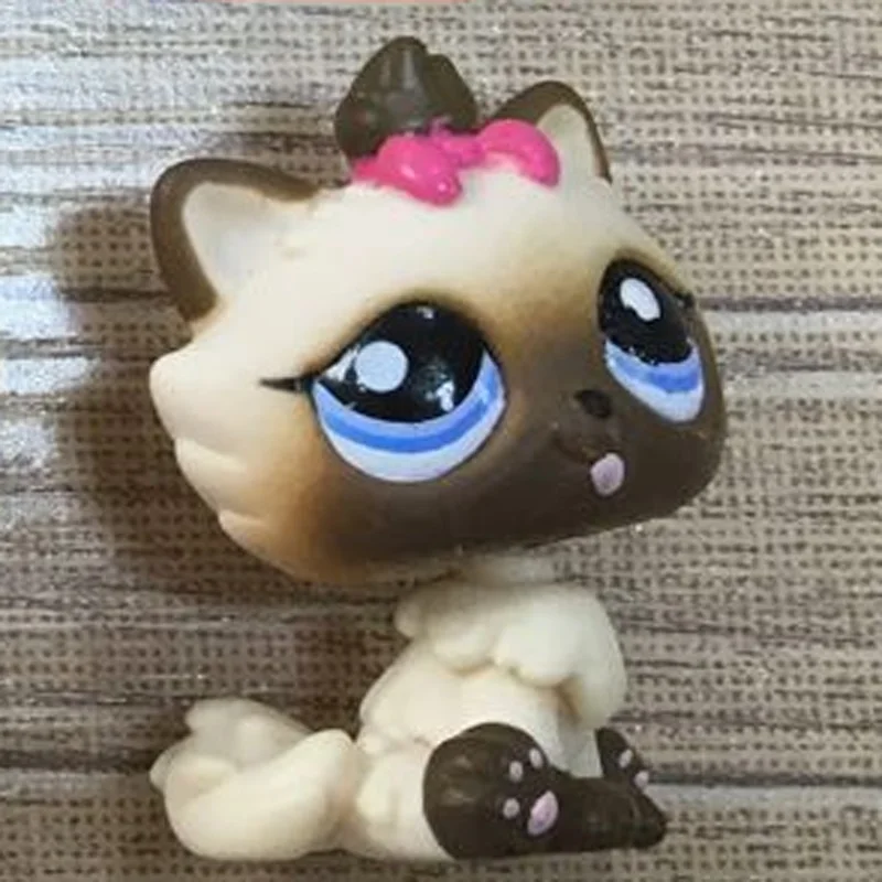Лпс стоячки кошки собаки игрушки Lps кошка старый pet shop игрушка маленькая короткая шерсть котенок Гималайский котенок husky собака Спаниель колли great dane редкая коллекция фигурок