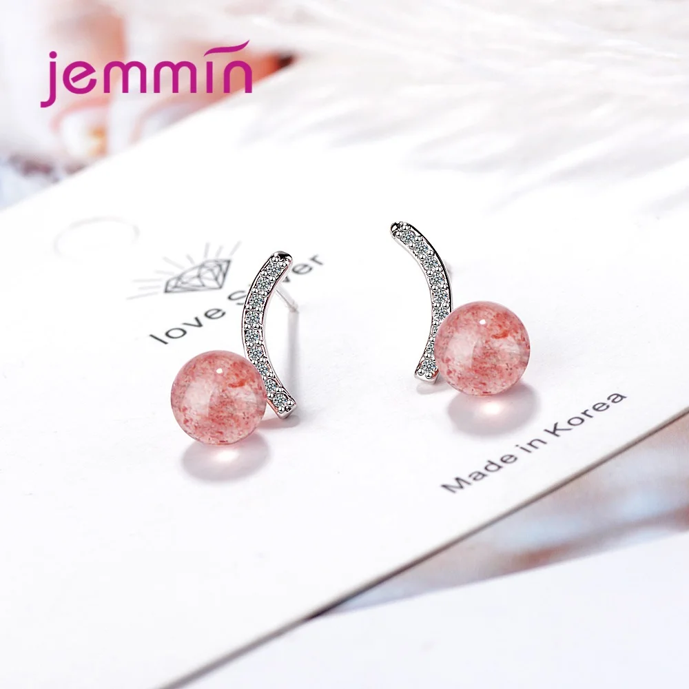 New Attractive Women Fashion 925 Sterling Silver Earrings Trendy Wedding Engagement Party Jewelry Wholesale/Retail | Украшения и