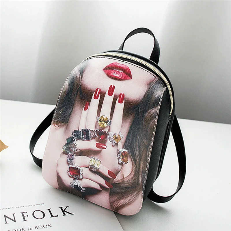 Модный женский рюкзак для девушек и женщин дорожная сумка через плечо