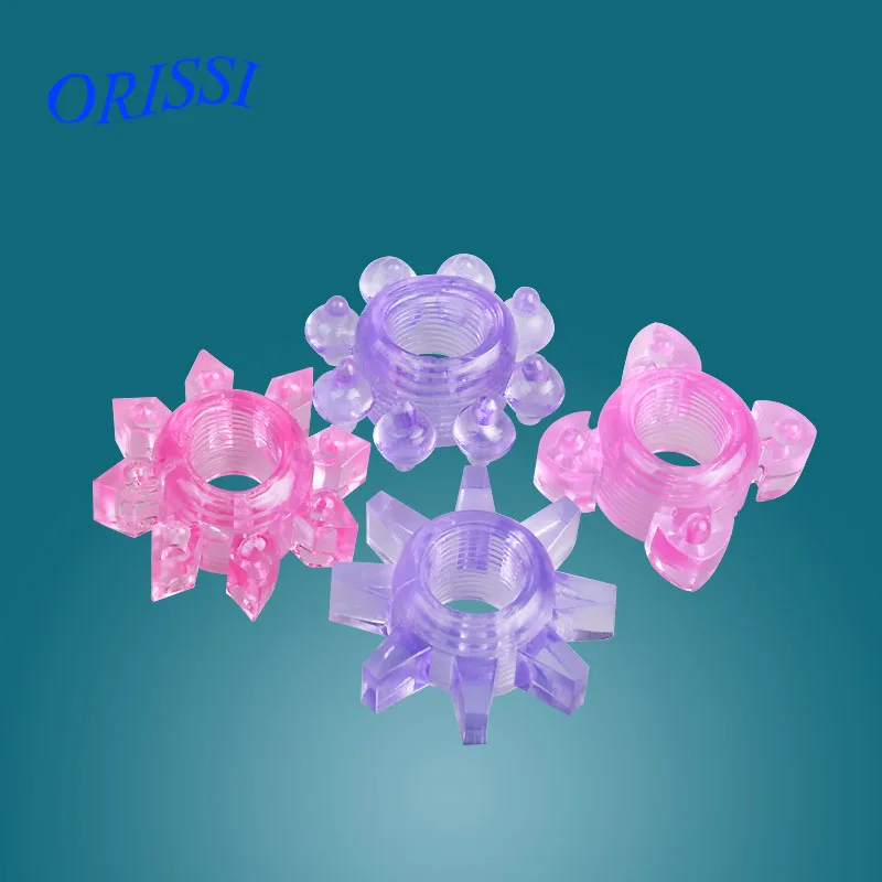 5 шт. Силиконовые Кольца для пениса с клеем | Красота и здоровье