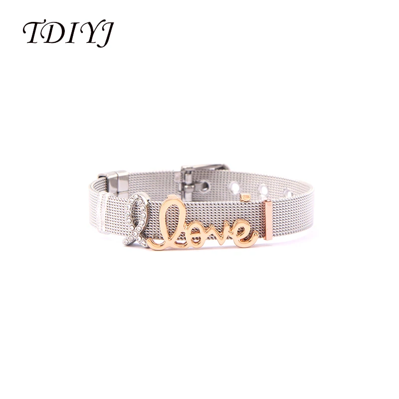 TDIYJ Jesus Fish Love скользящие шармы для самостоятельного изготовления украшений
