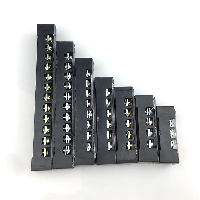 1 шт. 600V 15A TB1503 TB1504 TB1505 TB1506 TB1508 TB1510 TB1512 позиции винт Электрический проводное соединение барьер Клеммная колодка