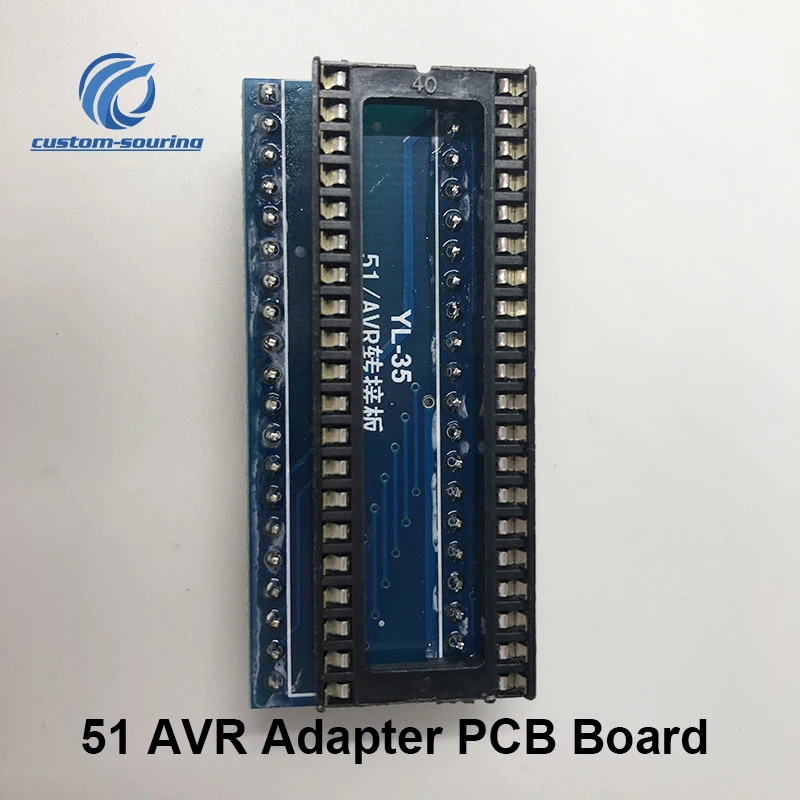 Плата разработки 51 AVR адаптер печатная плата поддержка ATMEGA16 ATMEGA32 Бесплатная