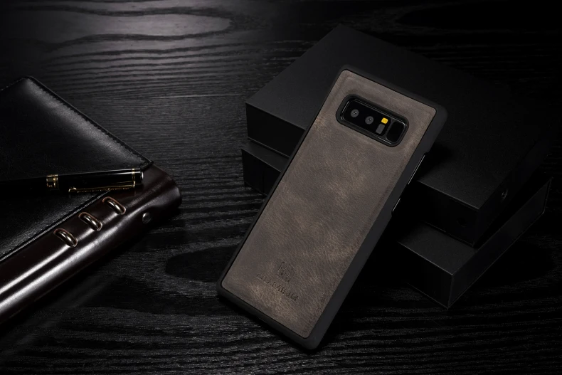 Многофункциональный брендовый Чехол-кошелек для Samsung Galaxy Note 8 роскошный кожаный