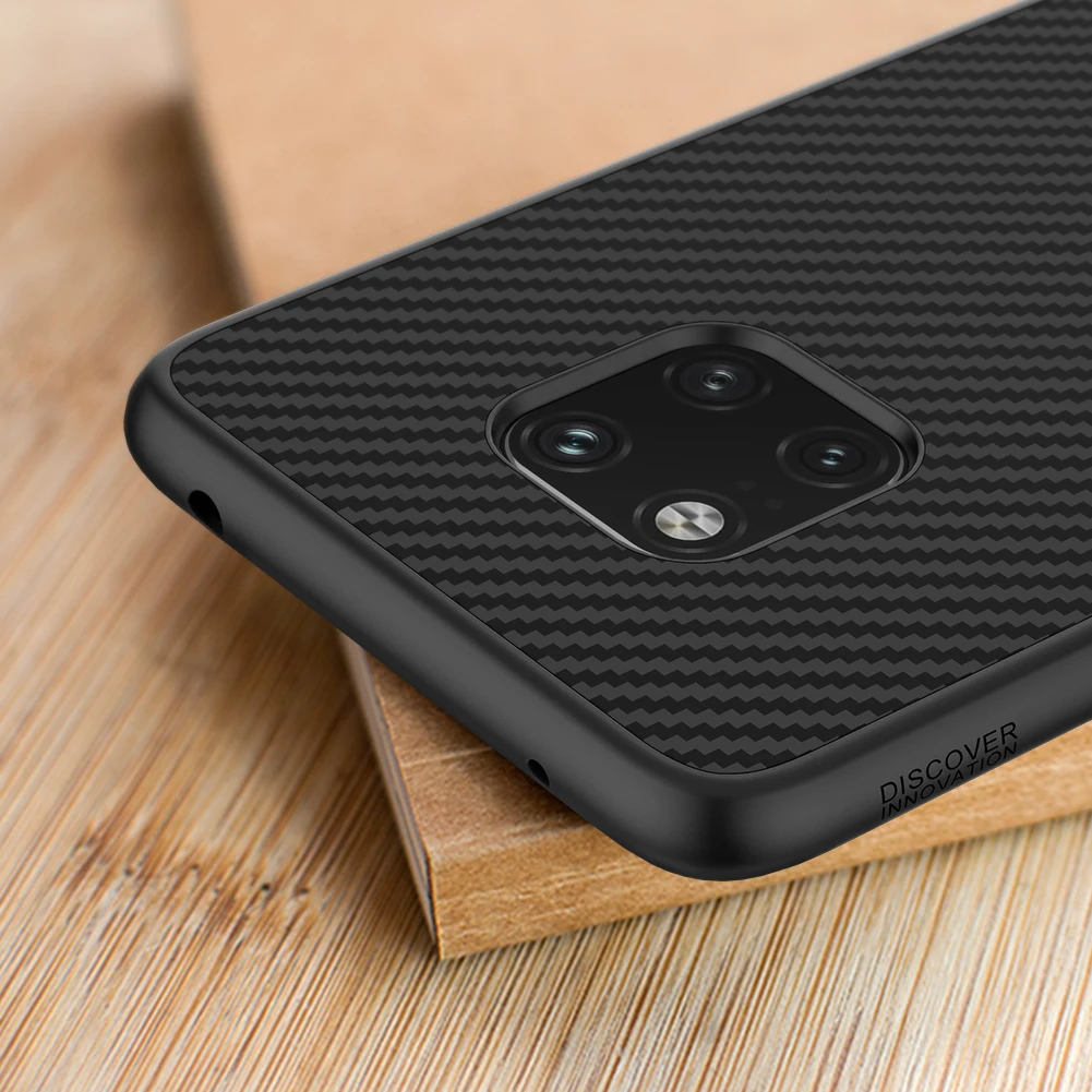 Nillkin huawei mate 20 чехол из углеродного волокна задняя крышка PP пластиковый чехол из синтетического волокна для huawei mate 20 Pro