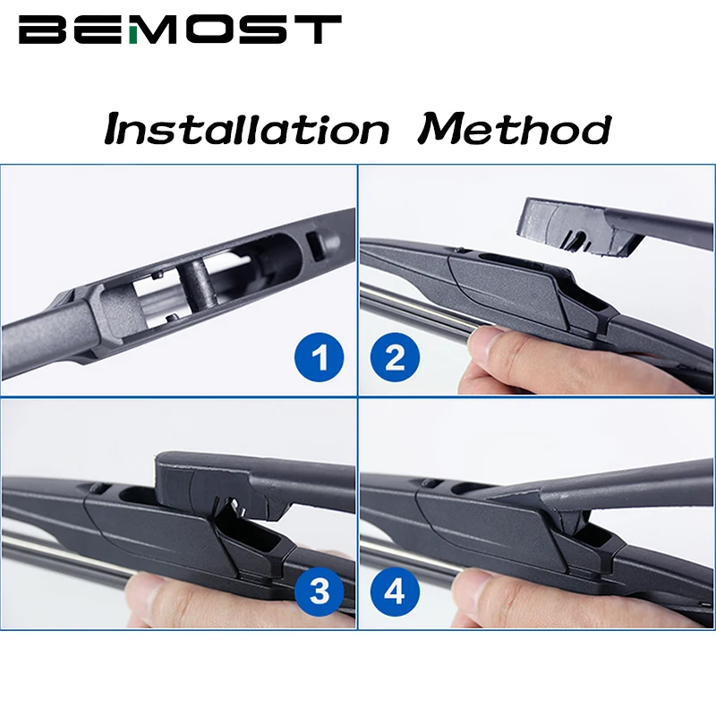 BEMOST Car Rear Windshield Wiper Arm Blade Brushes For Suzuki Splash 2008 Onwards Hatchback 255MM Back Windscreen Auto Styling | Автомобили