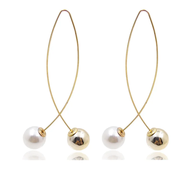 Женские серьги-кроссы элегантные серьги в стиле минимализма новейший дизайн 2019 |