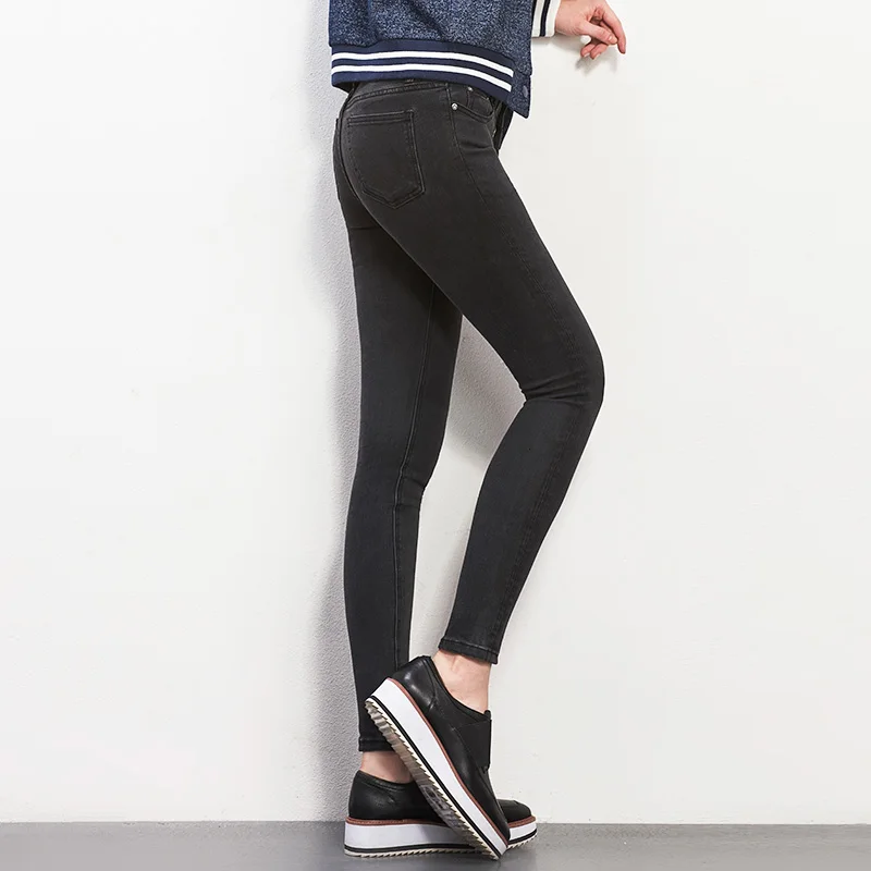 LEIJJEANS хит продаж летние размера плюс простые одноцветные средняя талия полная