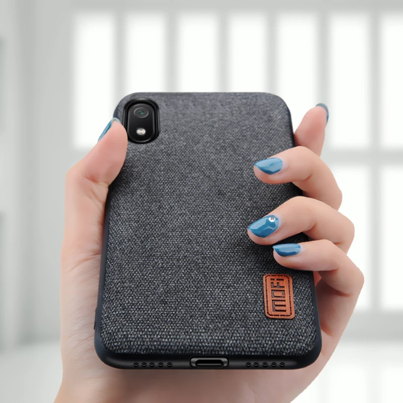 Защитный чехол для Xiaomi Redmi 7A оригинальный матерчатый противоударный MOFi redmi 7 A