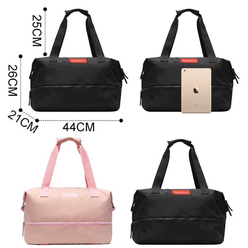Sports Gym Fitness Yoga Bag Travel Handbags For Shoes Women Men Shoulder Bags Sac De Sport Luggage Duffle Bag Pack XA965WD