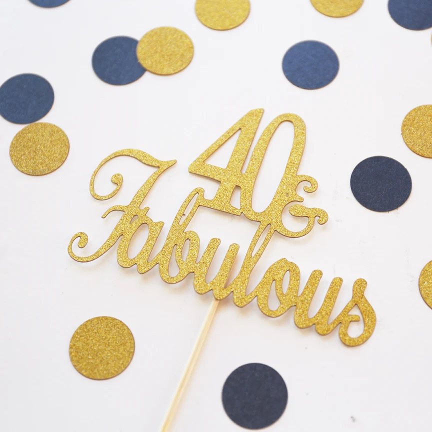 Сказочный Топпер для тортов 40 сказочных золотистых фотографий топпер торта на