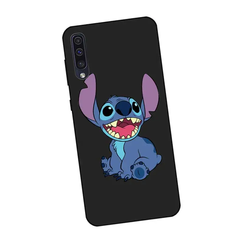 N6673 N418 стежка Черный силиконовый чехол для samsung Galaxy A2 Core A6 A7 A8 A9 A10 A30 A40 A50 A60 A70 A80 A90 5G A20E плюс - Цвет: N6673