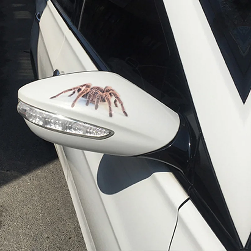 3D Car Sticker Animals Bumper Spider Gecko Scorpions For Hyundai ix35 iX45 iX25 i20 i30 Sonata Verna Solaris Elantra Accent | Автомобили и