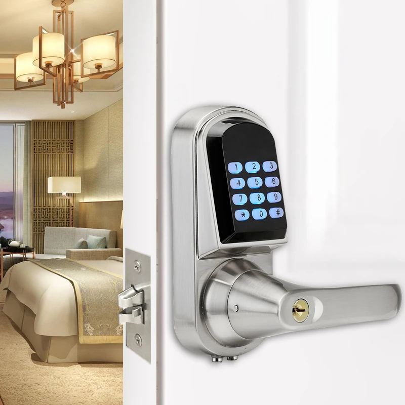 Дома Bluetooth Smart Lock Мини Электронная цифровой клавиатуры блокировка дверей