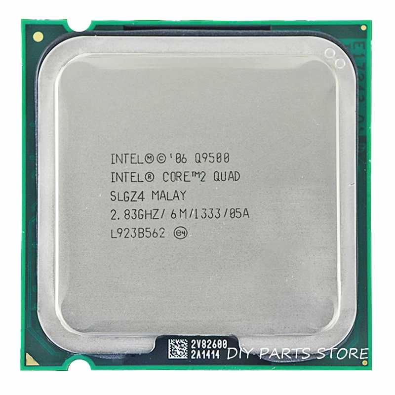 Процессор INTEL Core 2 Quad Q9500 775 ГГц 6 Мб 8 разъем LGA 1333|intel core|intel core 2cpu processor |
