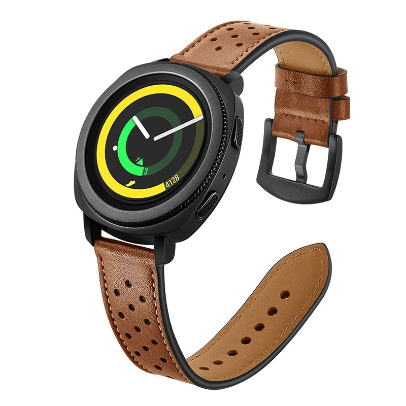 Для Samsung Gear Sport S2 Classic Newest 20 мм ремешок для часов Huami Bip умные часы наручных Huawei Watch 2