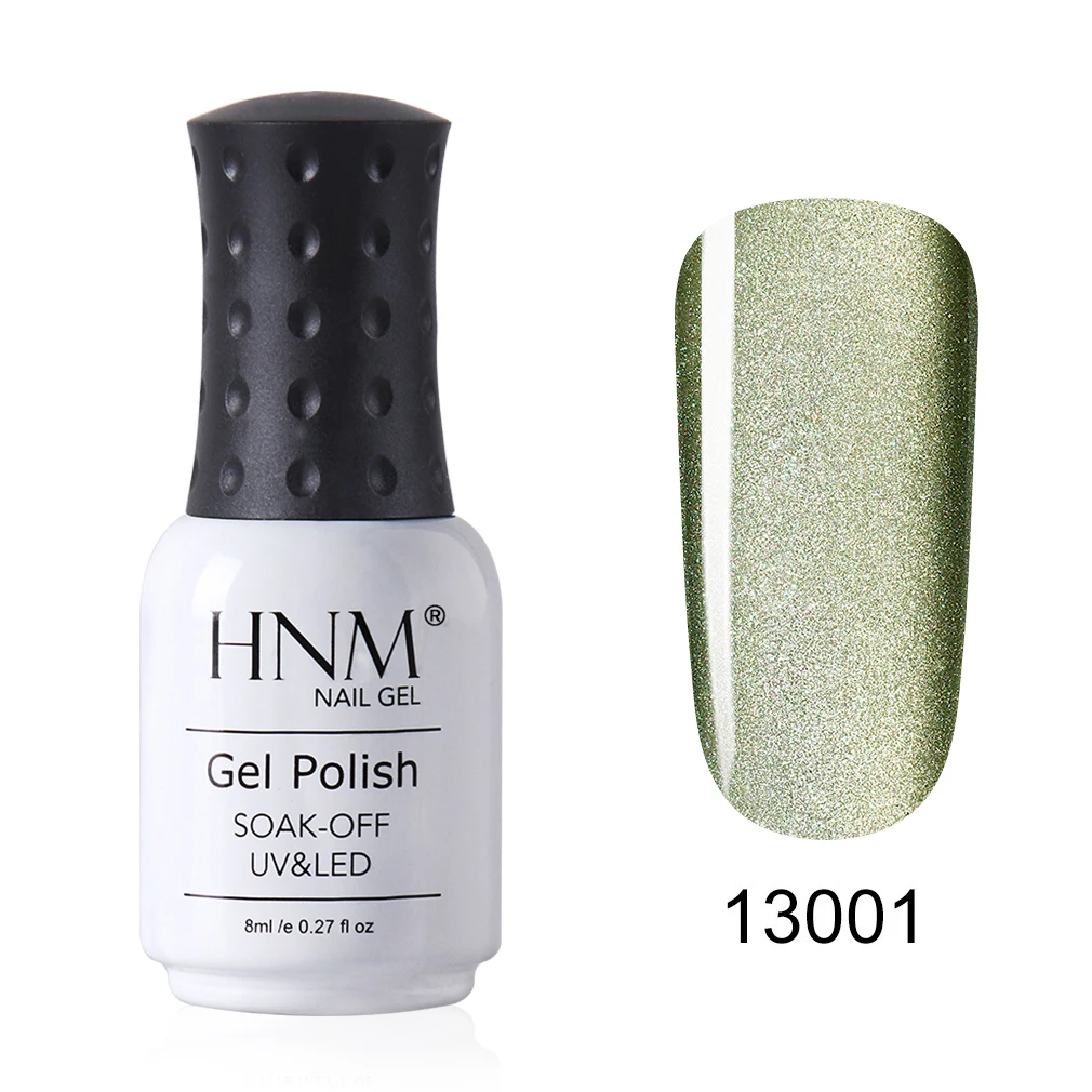 13001 HNM 8 мл кошачьи глаза УФ-гель для ногтей Хамелеон 5D широкая линия Магнитная галактика звезда Гибридный лак краска DIY гель лак Эмаль - Color: 13001