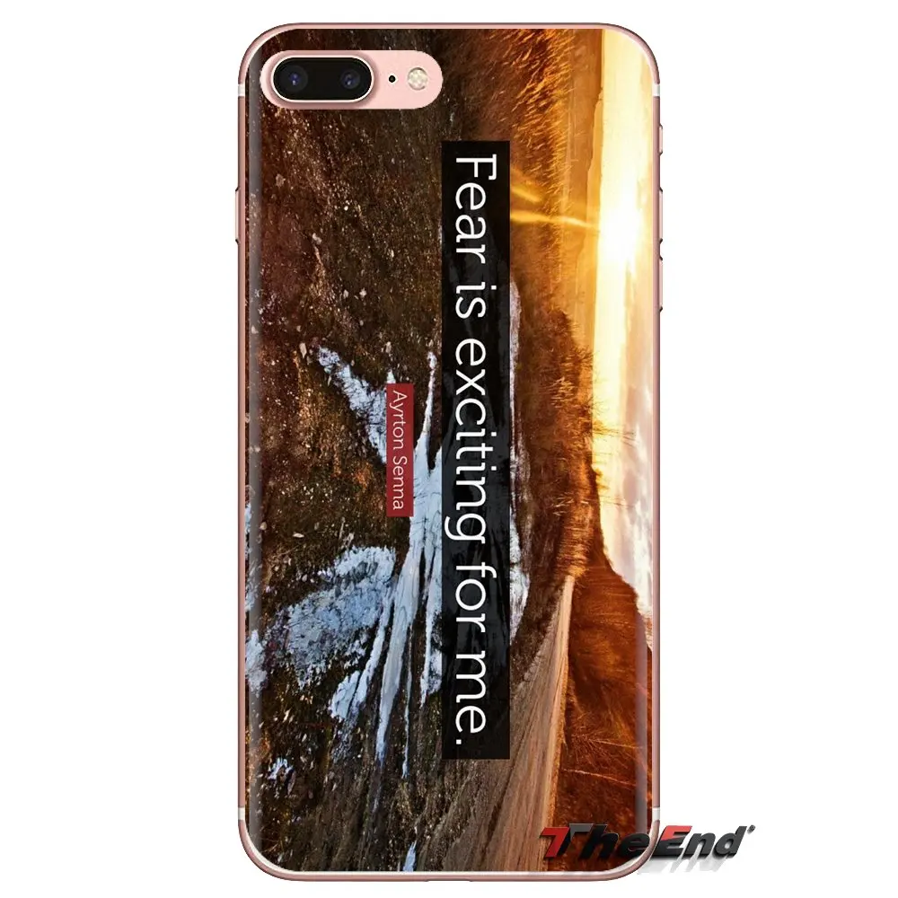 TPU Transparent Bag Case For Huawei Mate Honor 4C 5C 5X 6X 7 7A 7C 8 9 10 8C 8X 20 Lite Pro Ayrton Senna Drive Racing Star quote |
