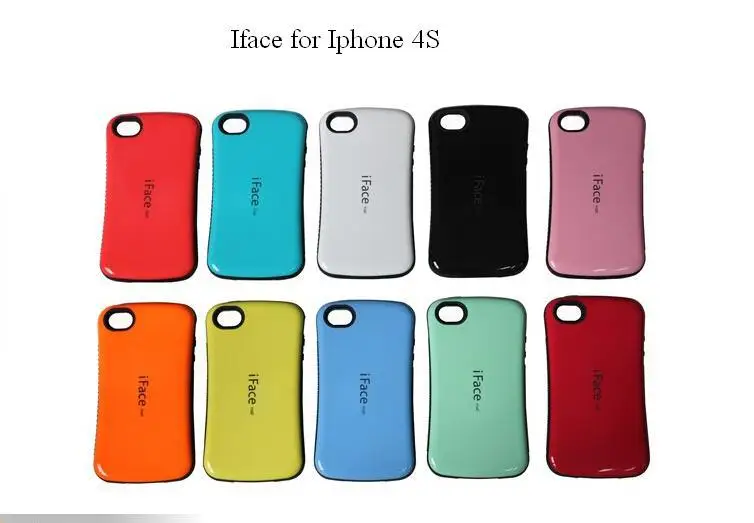 Бесплатная доставка DHL чехол iface mall для iphone 4 жесткий из поликарбоната и ТПУ 4S 50