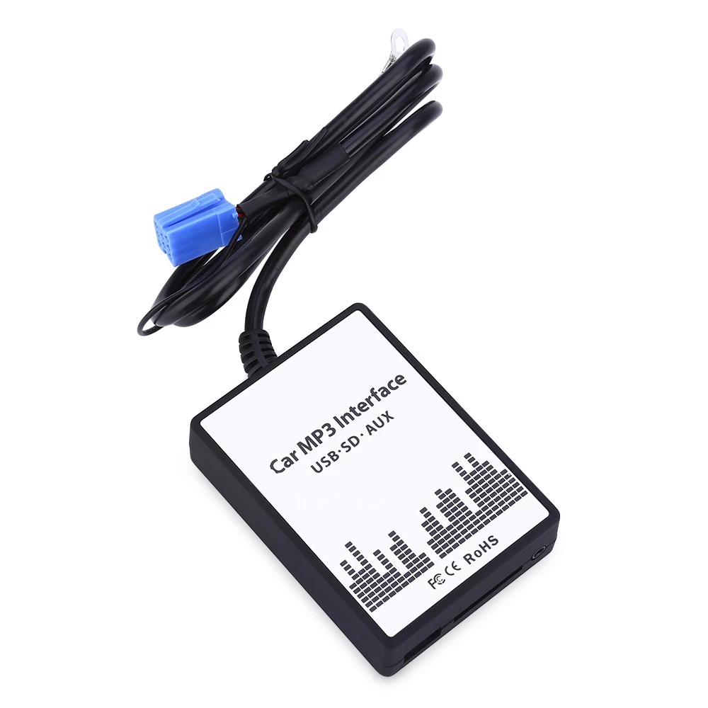 Автомобиль mp3 Интерфейс USB/SD данных кабель аудио цифровой cd чейнджер встроенный