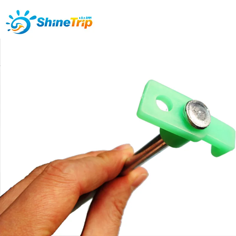ShineTrip 4 шт. уличный кемпинговый гвоздь для палатки пляжный крючок стальной