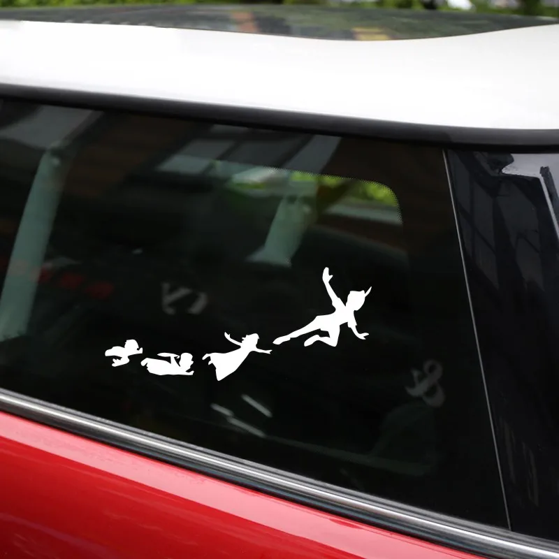 Anycuros Peter Pan &amp Gang Flying Fashion Car-Styling Stickers Decals 17.1cm*10cm | Автомобили и мотоциклы