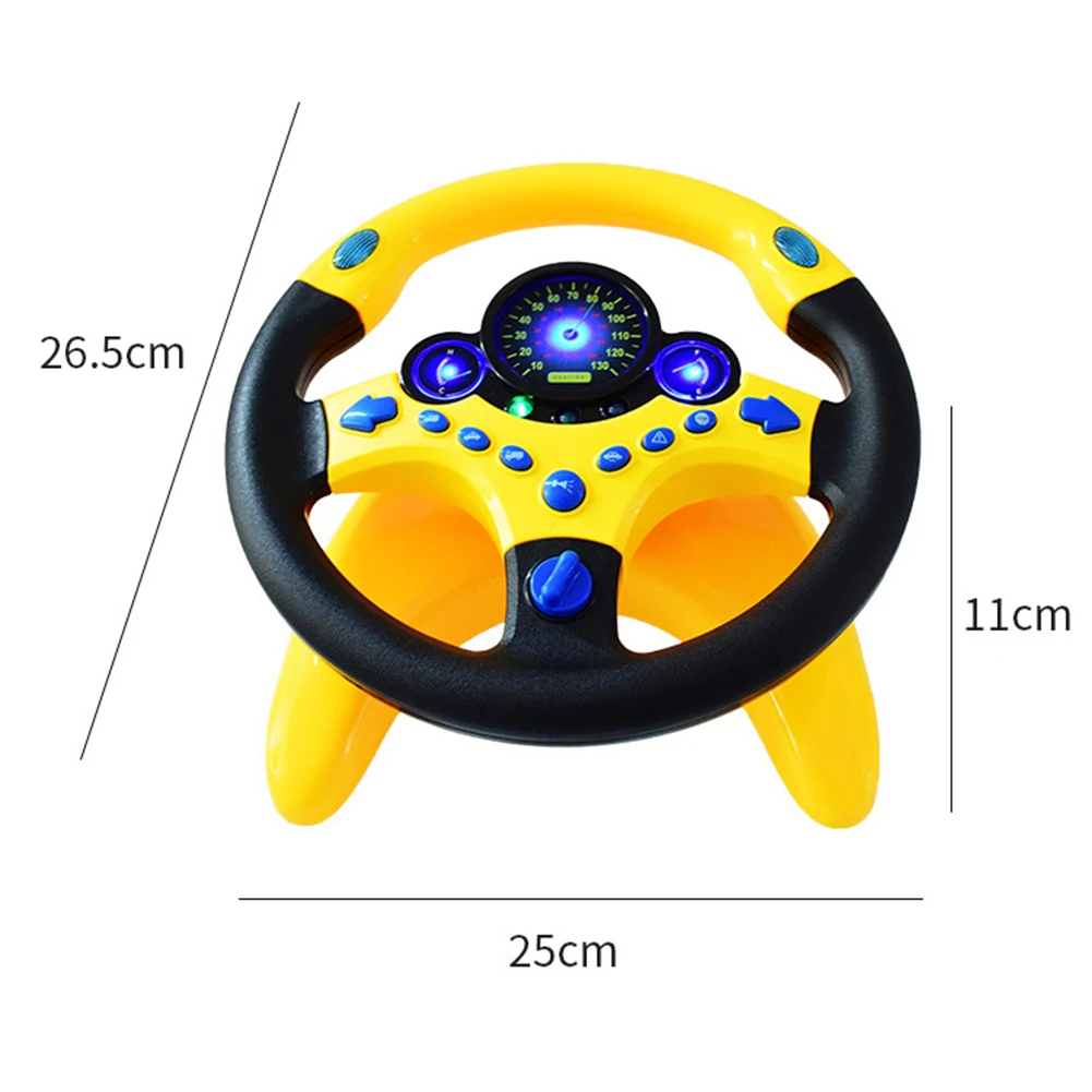Interactive Toy Car Steering Wheel with Light and Sound - Educational Gift for Kids and Babies image 6