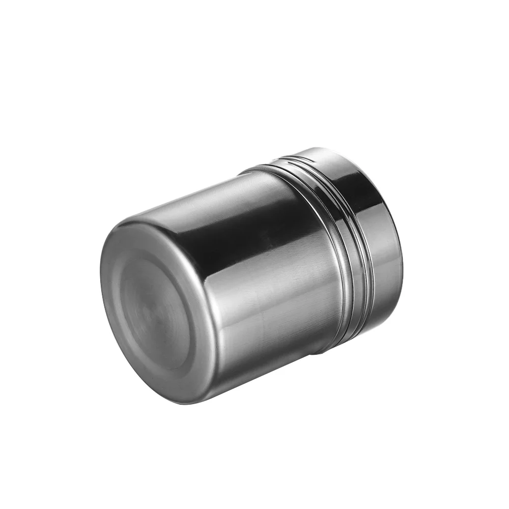 1PC Stainless Steel Chocolate Shaker Cocoa Flour Coffee Sifter Lid Cooking Tools Accessories Pastry Seasoning Box | Дом и сад