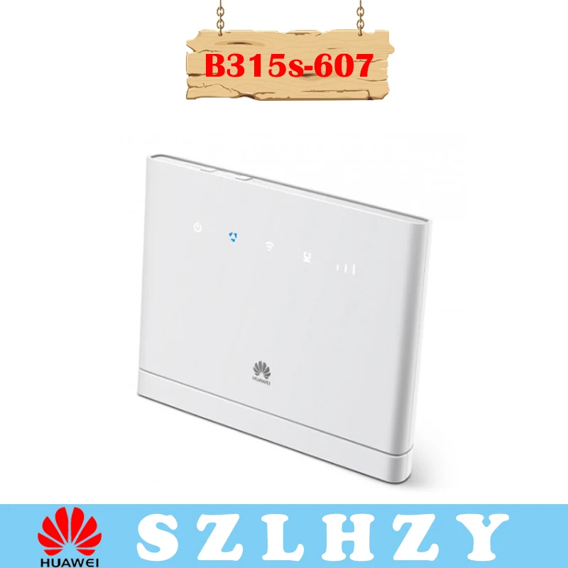 

Разблокированный Беспроводной Wi-Fi роутер Huawei B315s-607 LTE CPE 4G/3G/2G, 150 Мбит/с, Cat4 250m, 4G LTE, Wi-Fi роутер/CPE