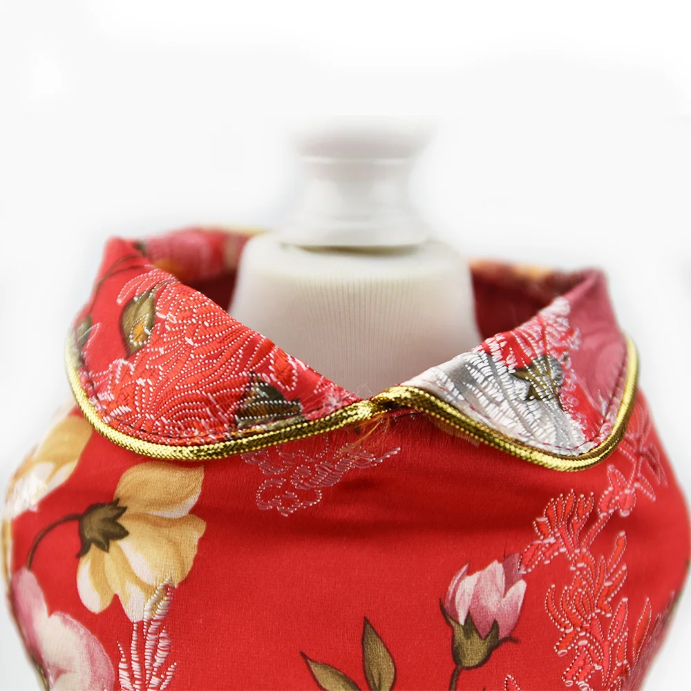 Роскошное платье с цветочным принтом для собаки и щенка винтажная пачка домашних