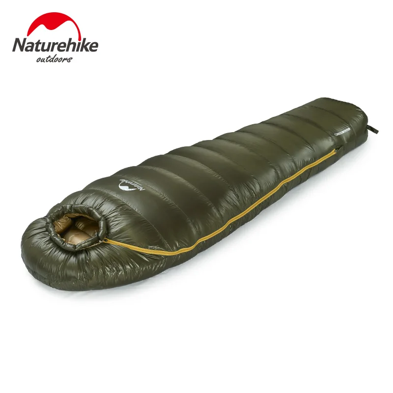 Спальный мешок Naturehike туристический на утином пуху Сверхлегкий