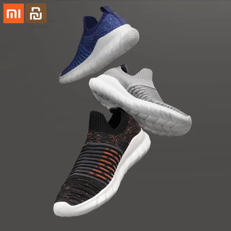 xiaomi mijia FREETIE Летающая тканая прогулочная обувь легкая дышащая мужская повседневная обувь высокого качества умный дом