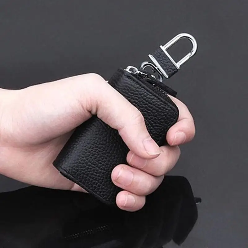 LumiParty Кожа PU автомобилей Ключевые кошельки Для мужчин Key Holder ключница ключи