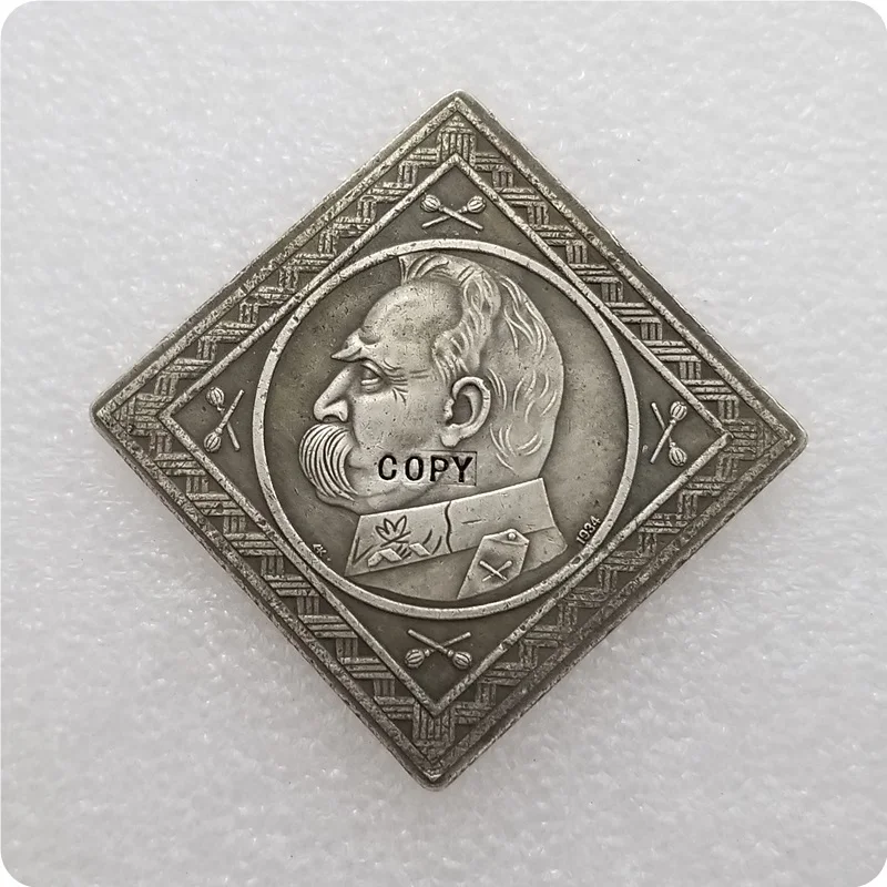 1934 Польша 10 золотистая копия монеты|Безвалютные монеты| |