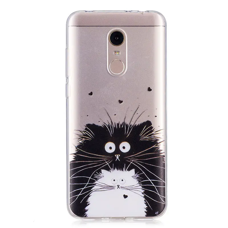 Coque Новая мягкая шаблон ТПУ чехол forxiaomi Redmi 5 плюс красочная печать рисунок