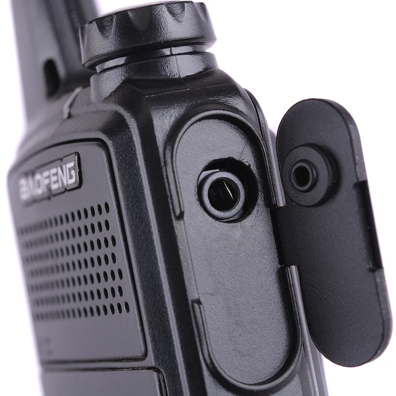 2pcs Baofeng BF-T1 Mini Walkie Talkie UHF 400-470MHz Kids FM Transceiver Radio With PTT Earpiece Child Two Way Radio Comunicador