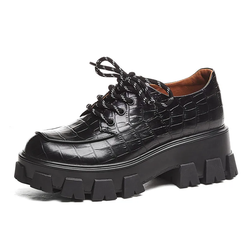 FEDONAS/Новинка Модная женская обувь на платформе Сезон весна-осень Обувь для танцев