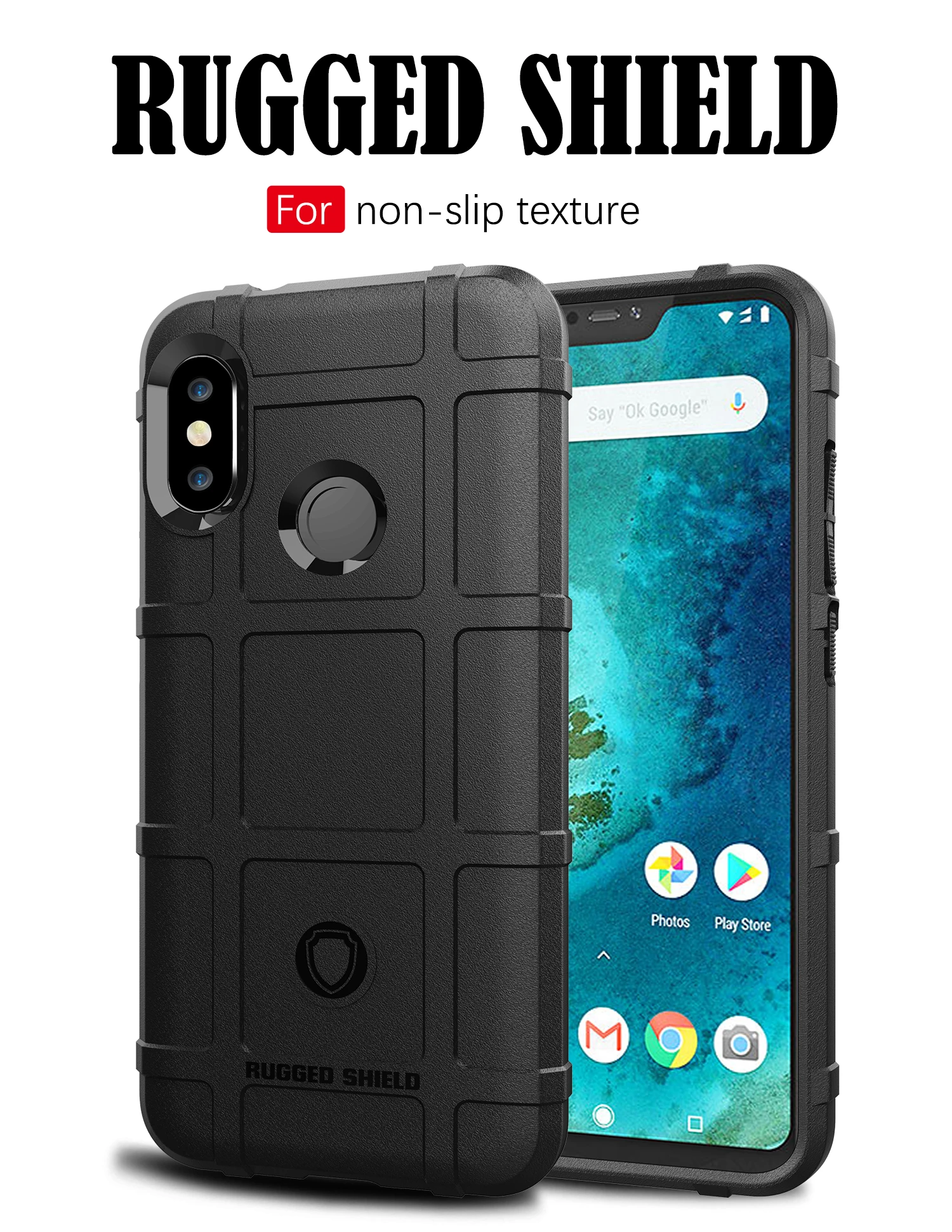 Защитный силиконовый чехол на 360 градусов для xiaomi A2 Lite прочная Защита Чехол
