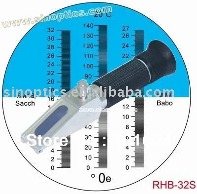 6 шт./лот Ручные рефрактометры Oechsle нового дизайна (NTR) RHBN 32SATC|refractometer|refractometer