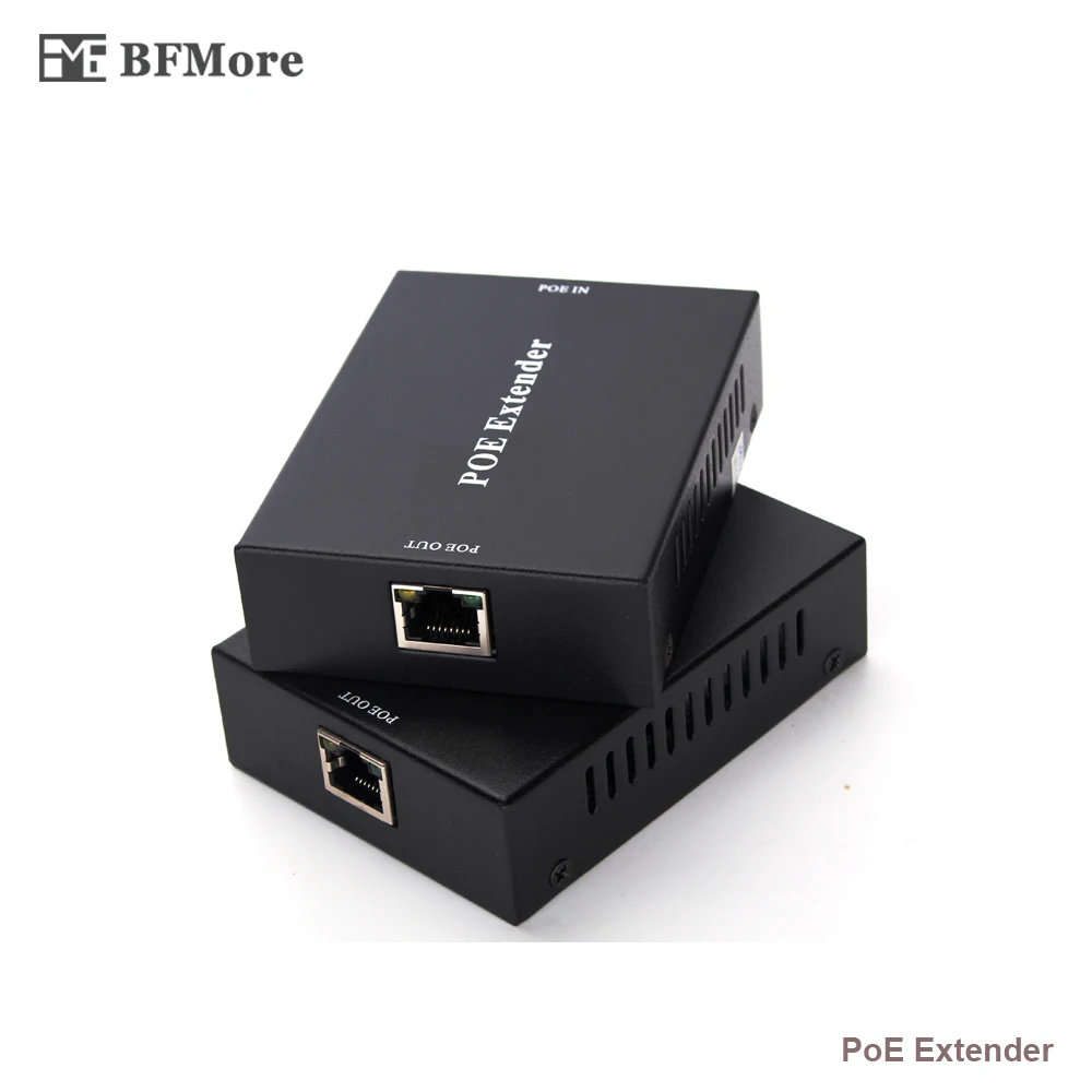BFMore PoE расширитель IEEE 802.3at Максимальная мощность 25,5 Вт Расстояние 100 м Plug-and-Play более длительное укрепление