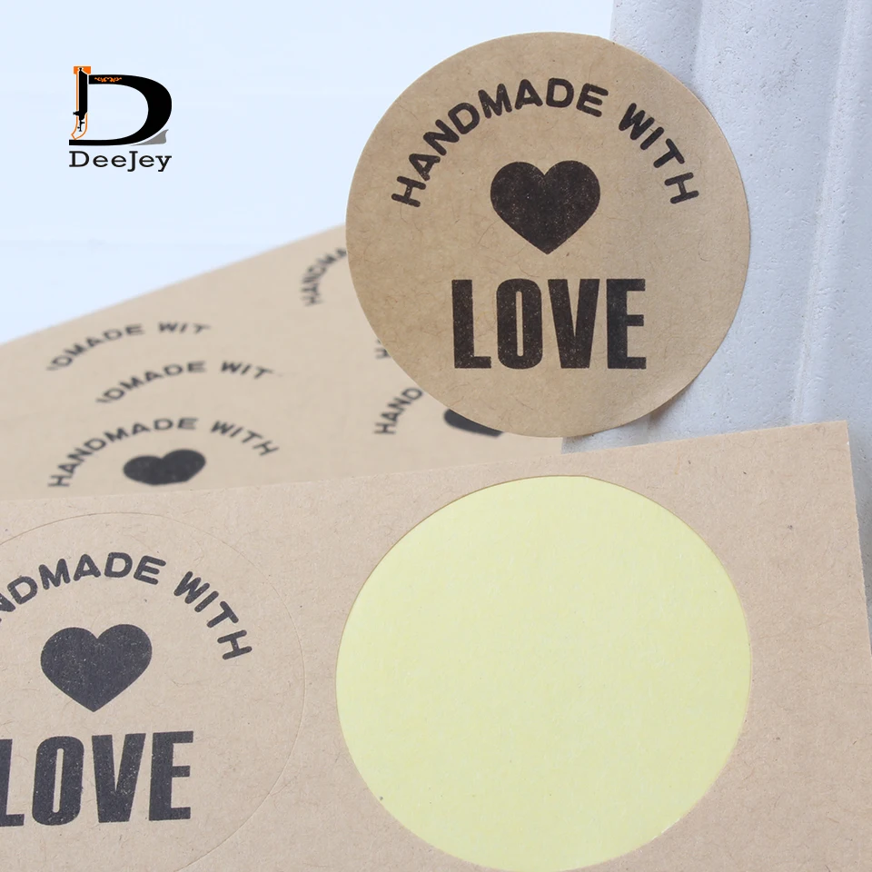 200 шт./партия круглые наклейки для упаковки тортов 38 мм | Дом и сад