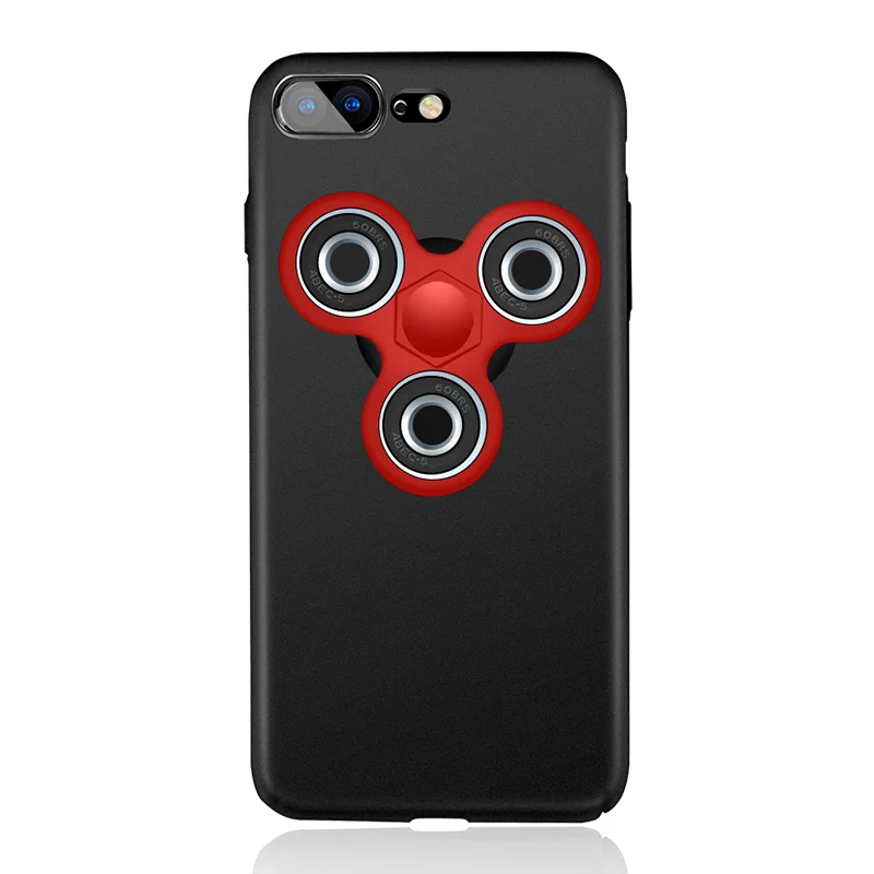 Для iPhone 7 с Спиннеры игрушка ультра тонкий матовый ПК Жесткий Чехол для телефона