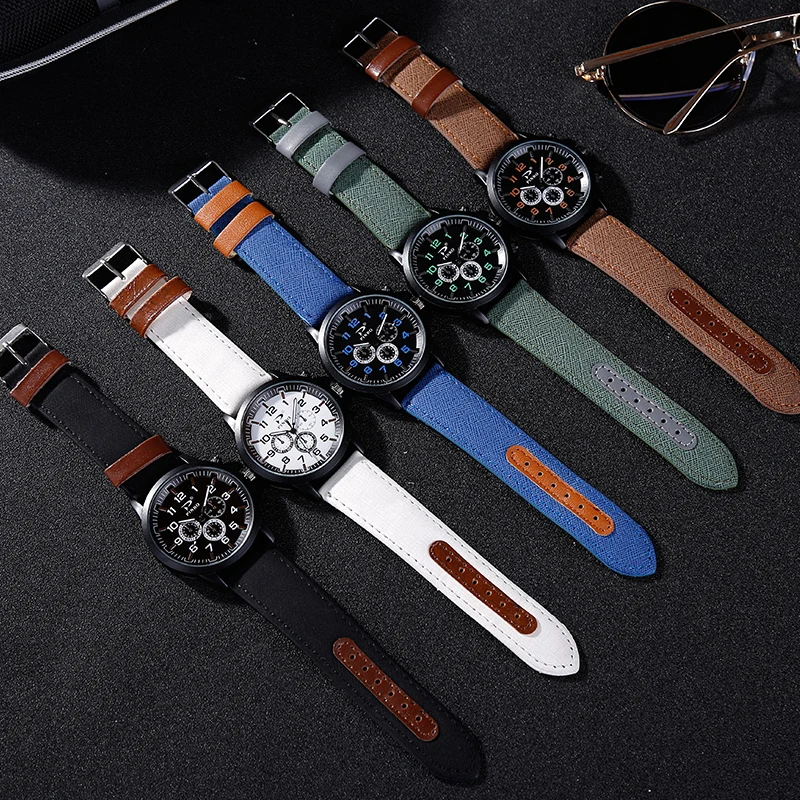 Часы наручные PINBO мужские/женские кварцевые в стиле милитари повседневные